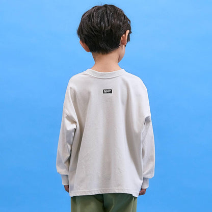 防汙速幹不易變形 雙面可穿 方格旗印花 T恤 MNCM款