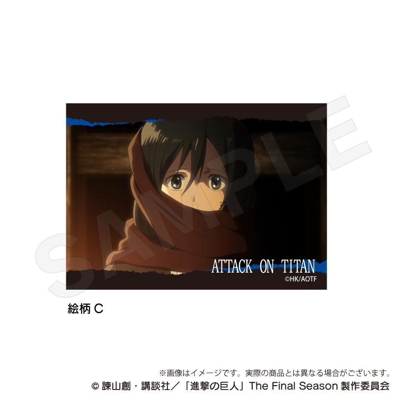 《進擊的巨人》（進擊的巨人） 場面寫 亞克力展示塊 C款