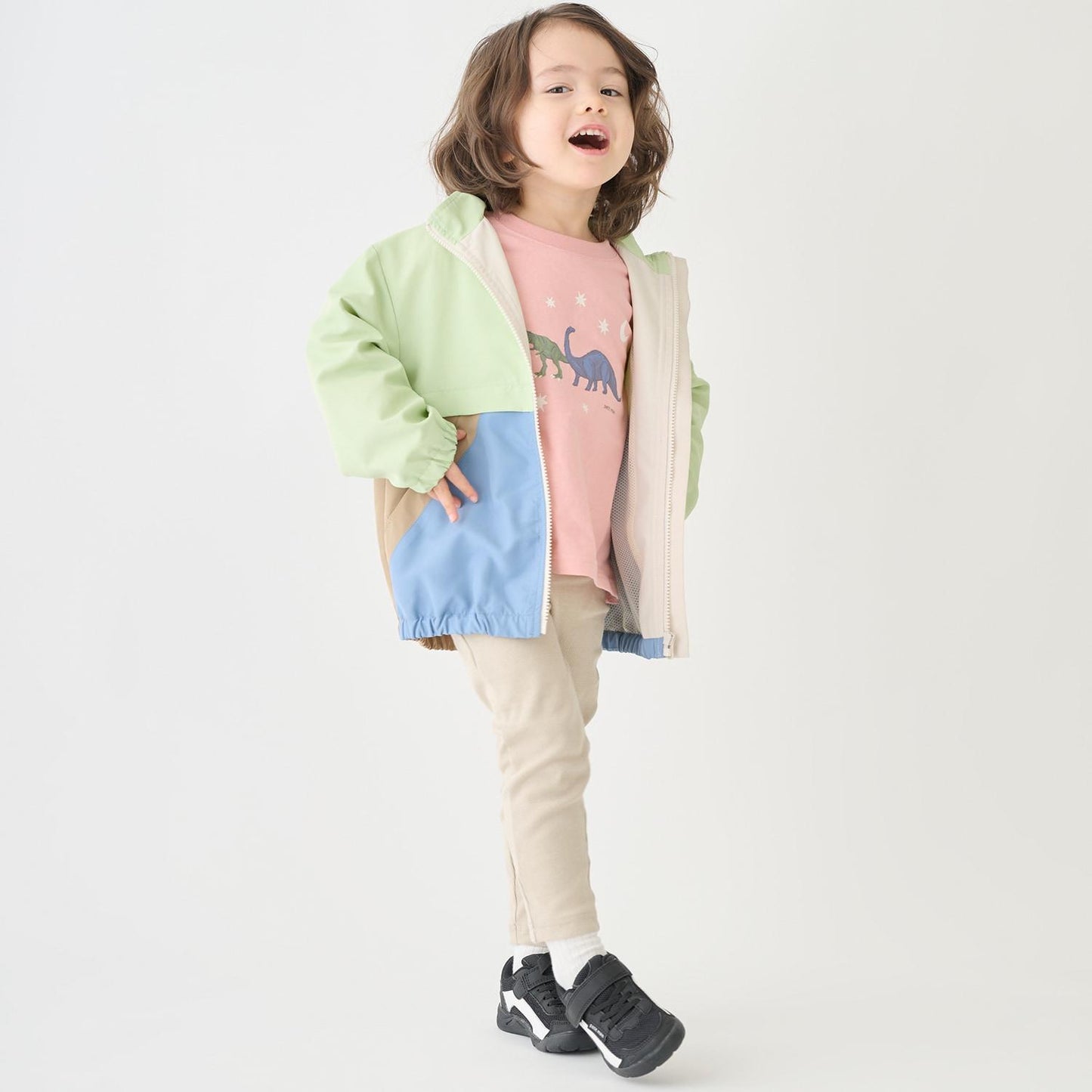 防潑水配色設計防風夾克