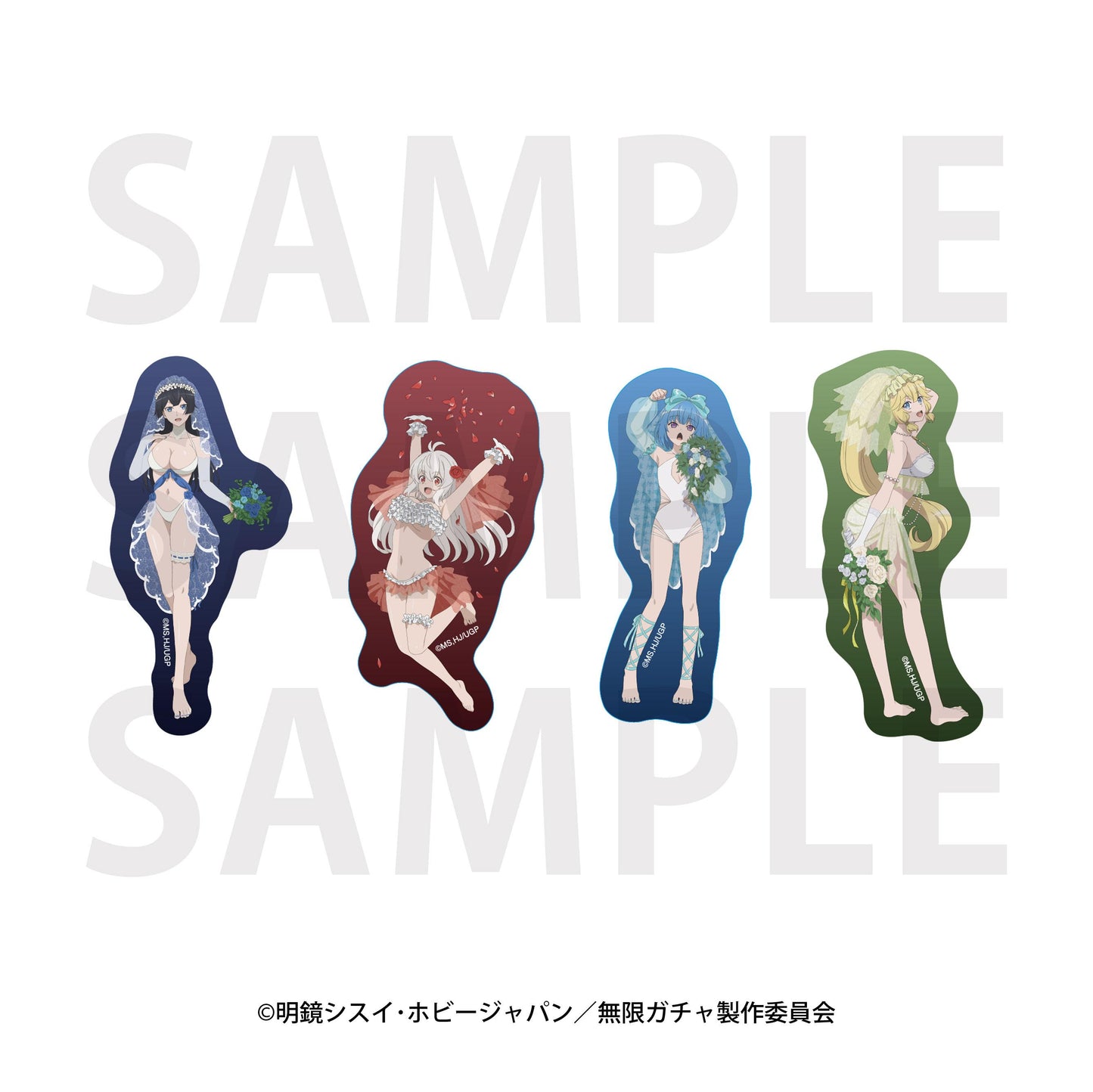 無限ガチャ 異形裁剪貼紙套裝