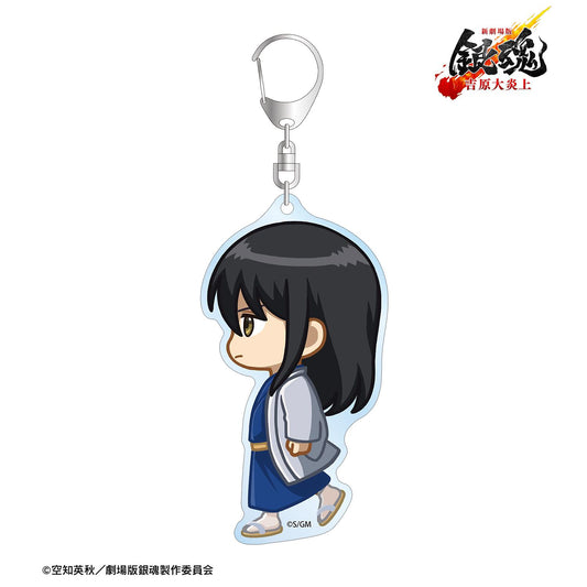 新劇場版《銀魂》-吉原大炎上-（銀魂：吉原炎上篇） Q萌夥伴系列 桂小太郎 大號亞克力鑰匙扣