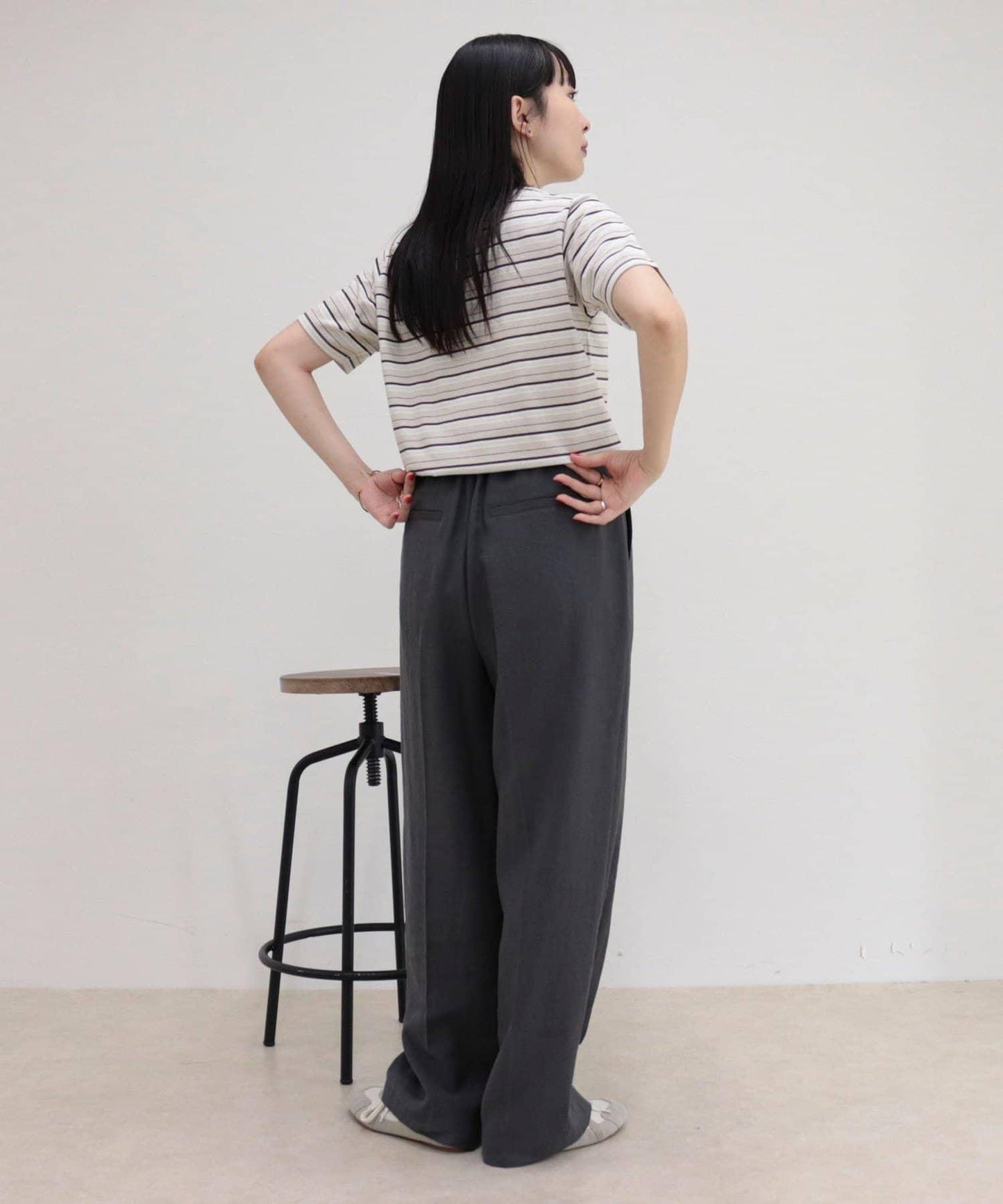 減輕汗漬 平紋針織 Basic T恤