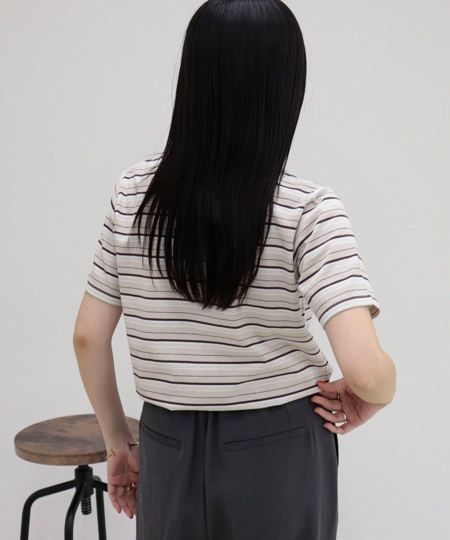 減輕汗漬 平紋針織 Basic T恤