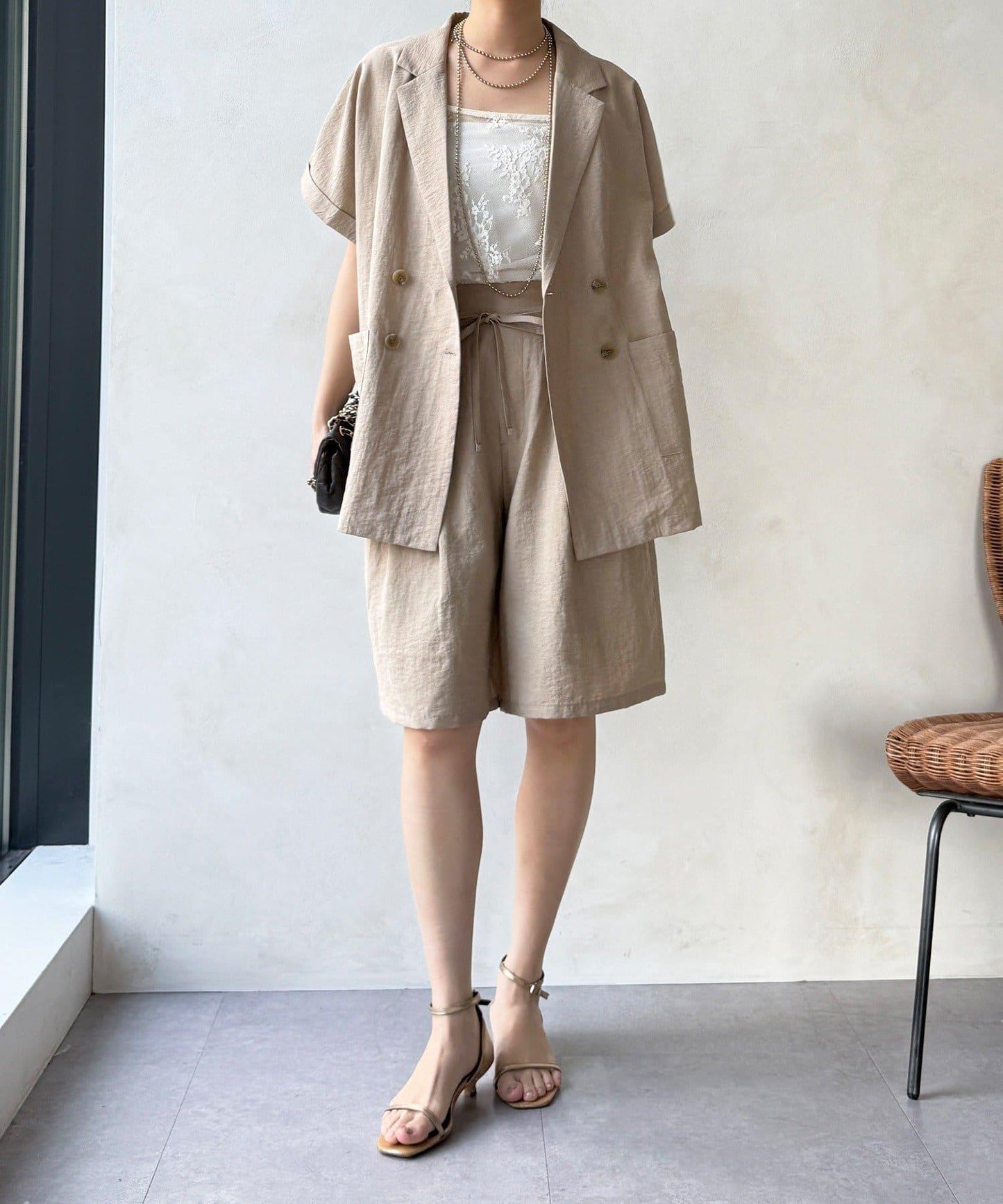 寬鬆款休閒短褲