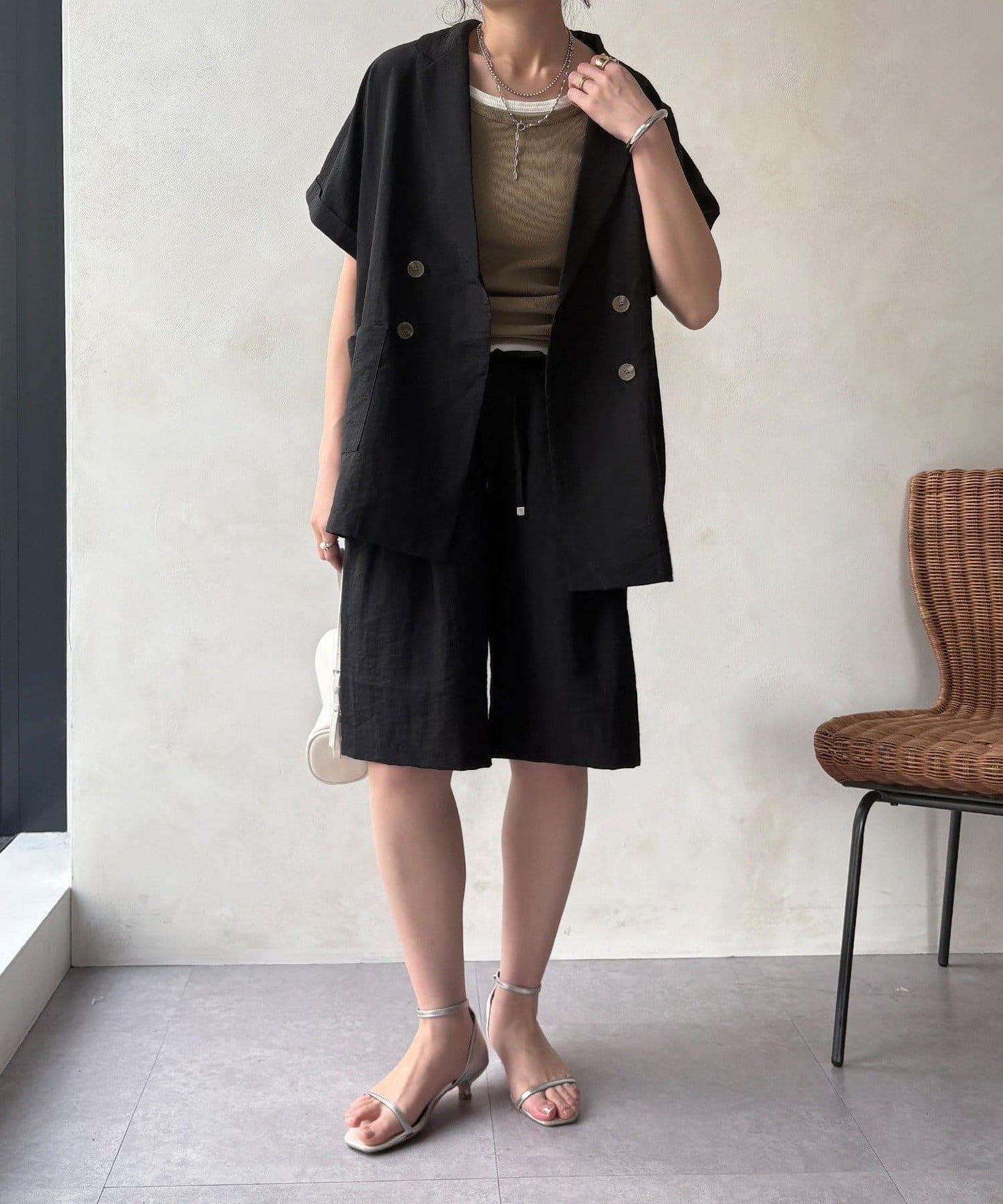 寬鬆款休閒短褲