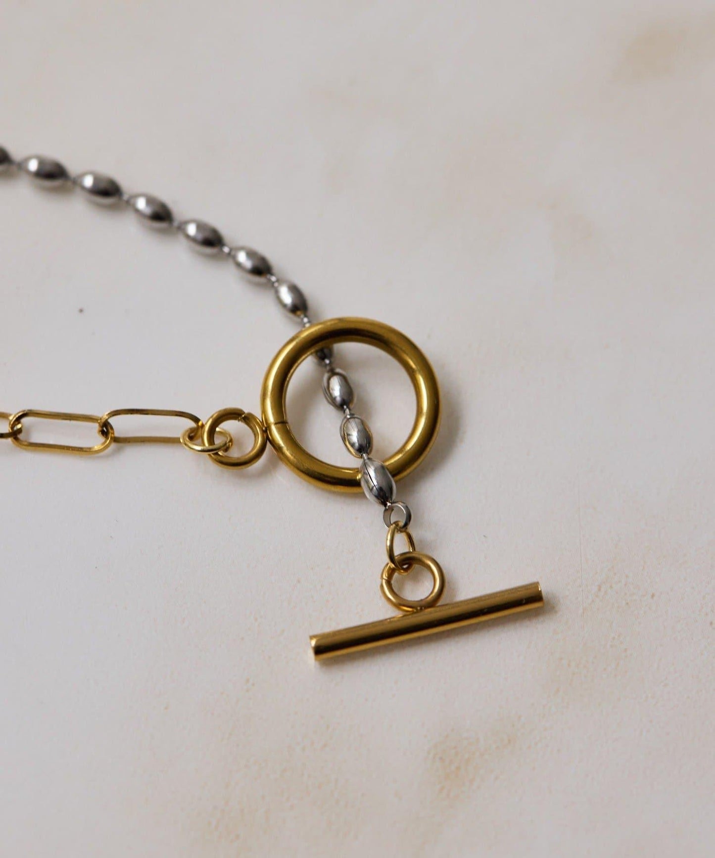 不鏽鋼防金屬過敏 雙色兩款 項鍊