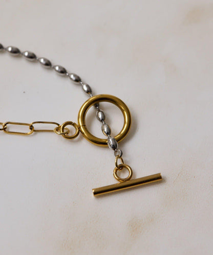 不鏽鋼防金屬過敏 雙色兩款 項鍊