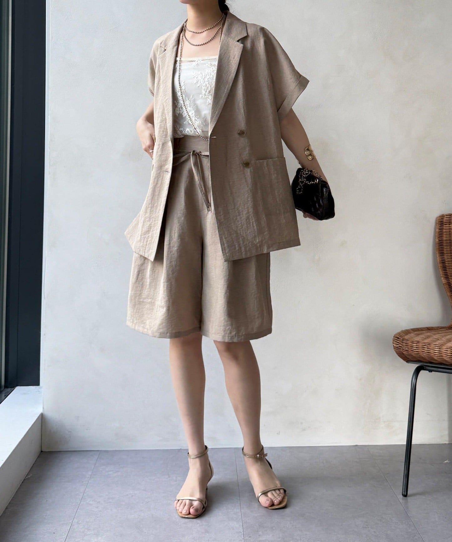 寬鬆款休閒短褲