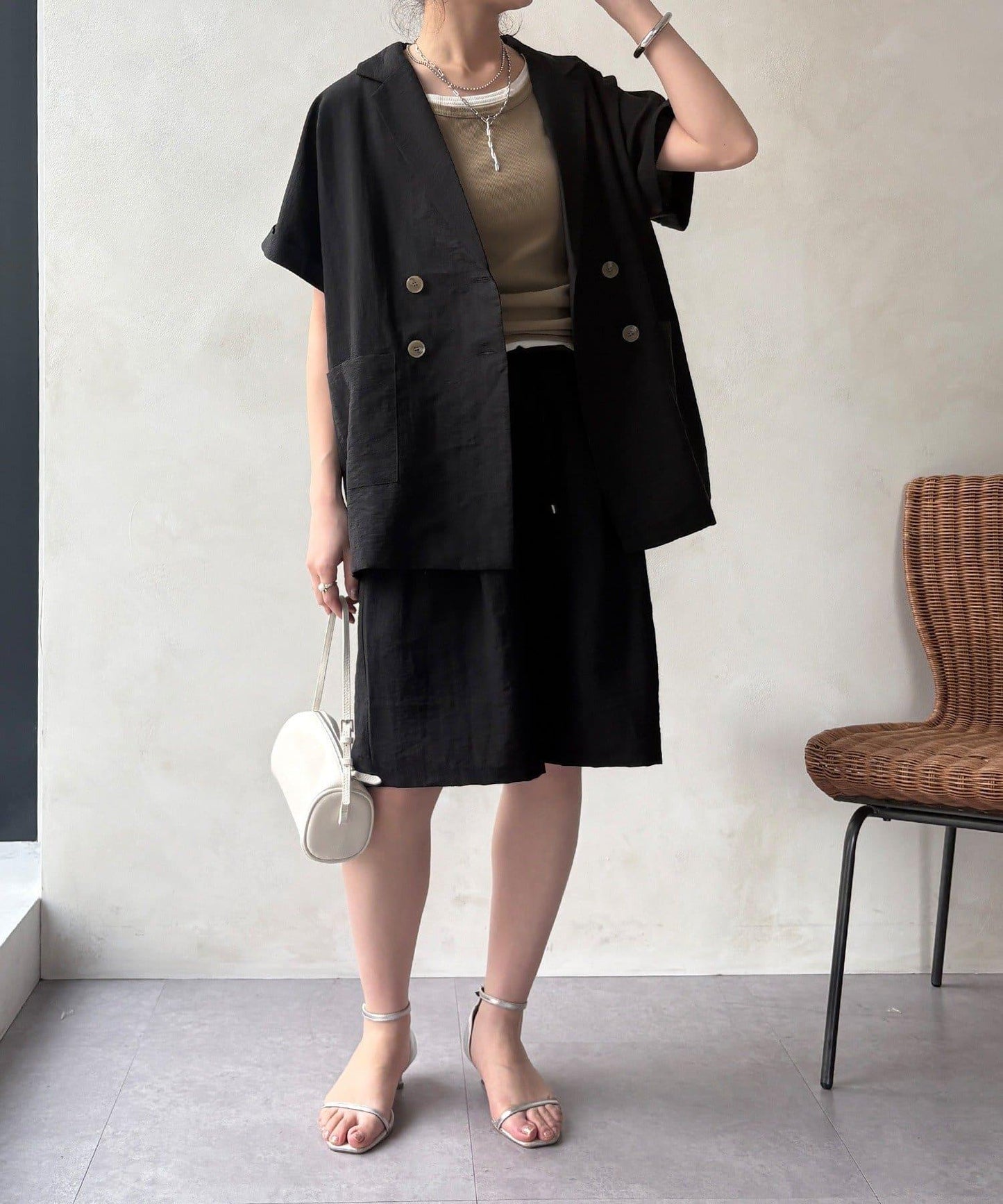 寬鬆款休閒短褲