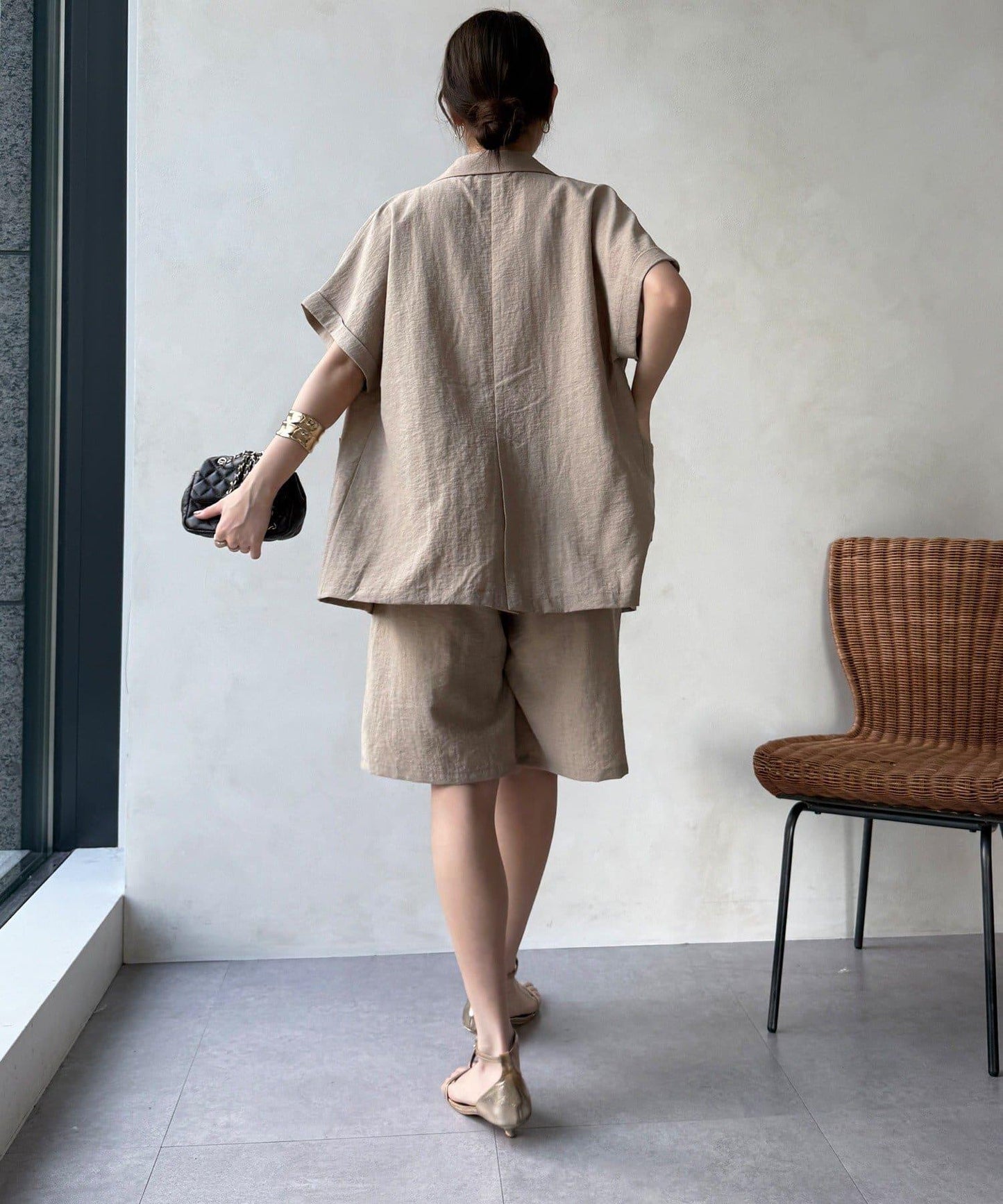 寬鬆款休閒短褲