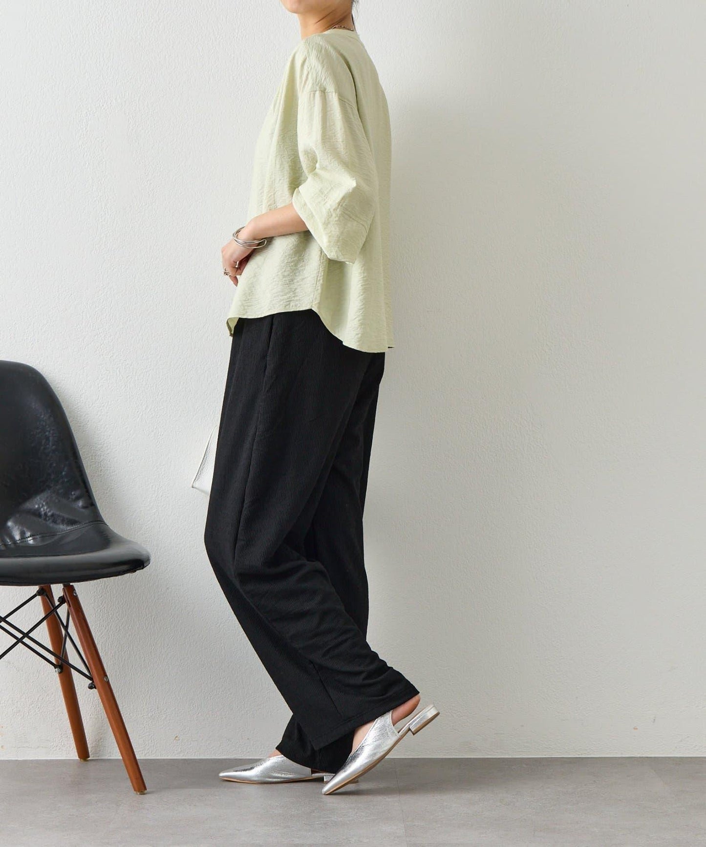 肩部褶皺設計 襯衫 SH款