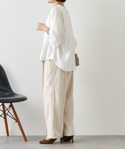 肩部褶皺設計 襯衫 SH款