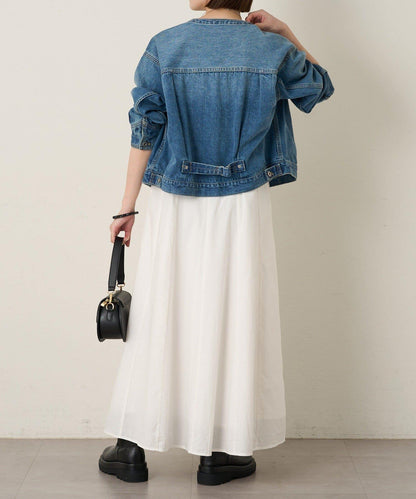 寶石裝飾吊帶連衣裙