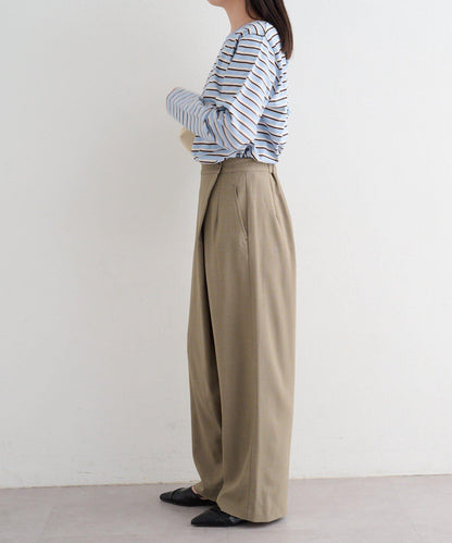 B 尚佈雷面料 裹身設計 西褲