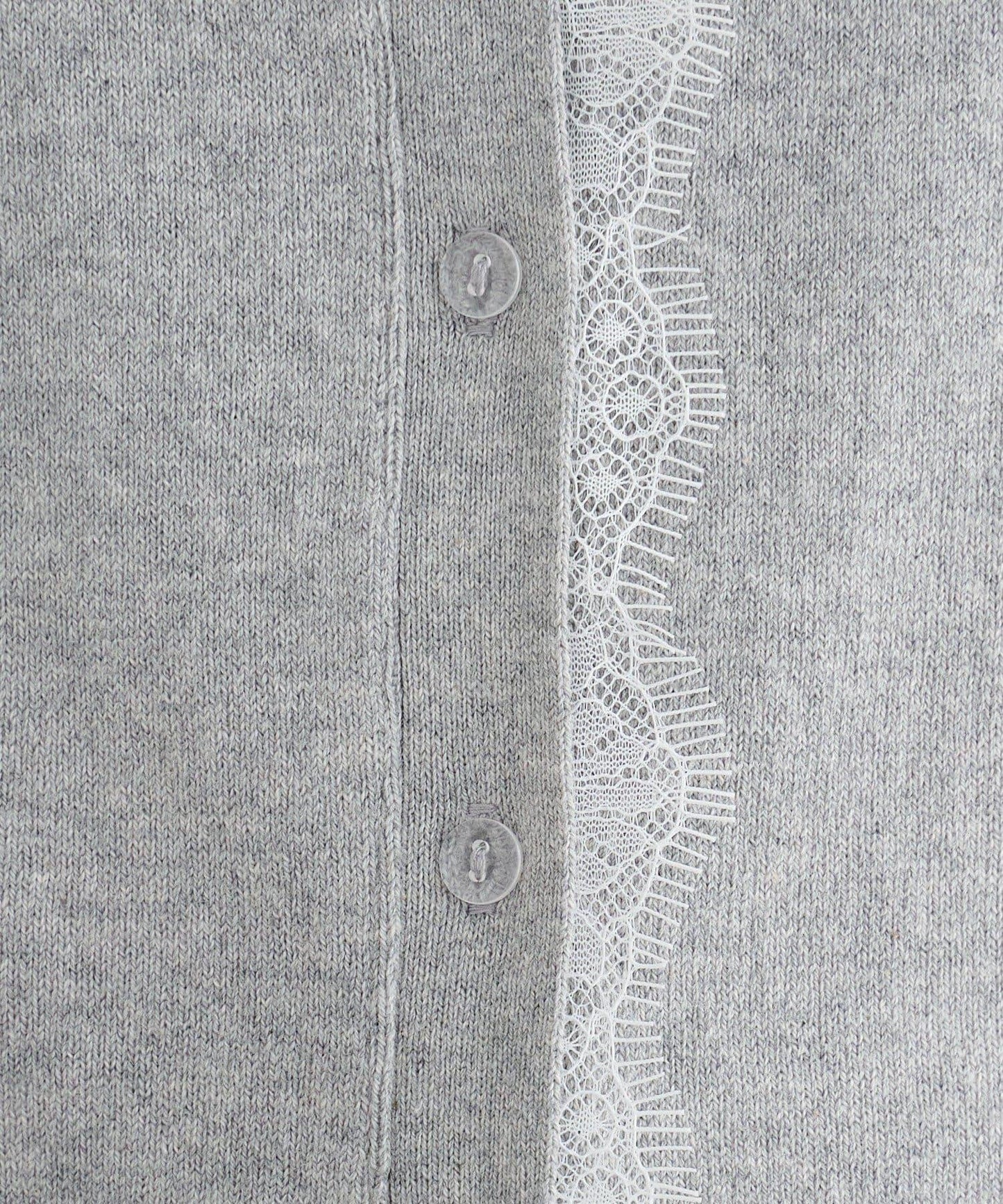 蕾絲方領 針織開衫（4色可選）