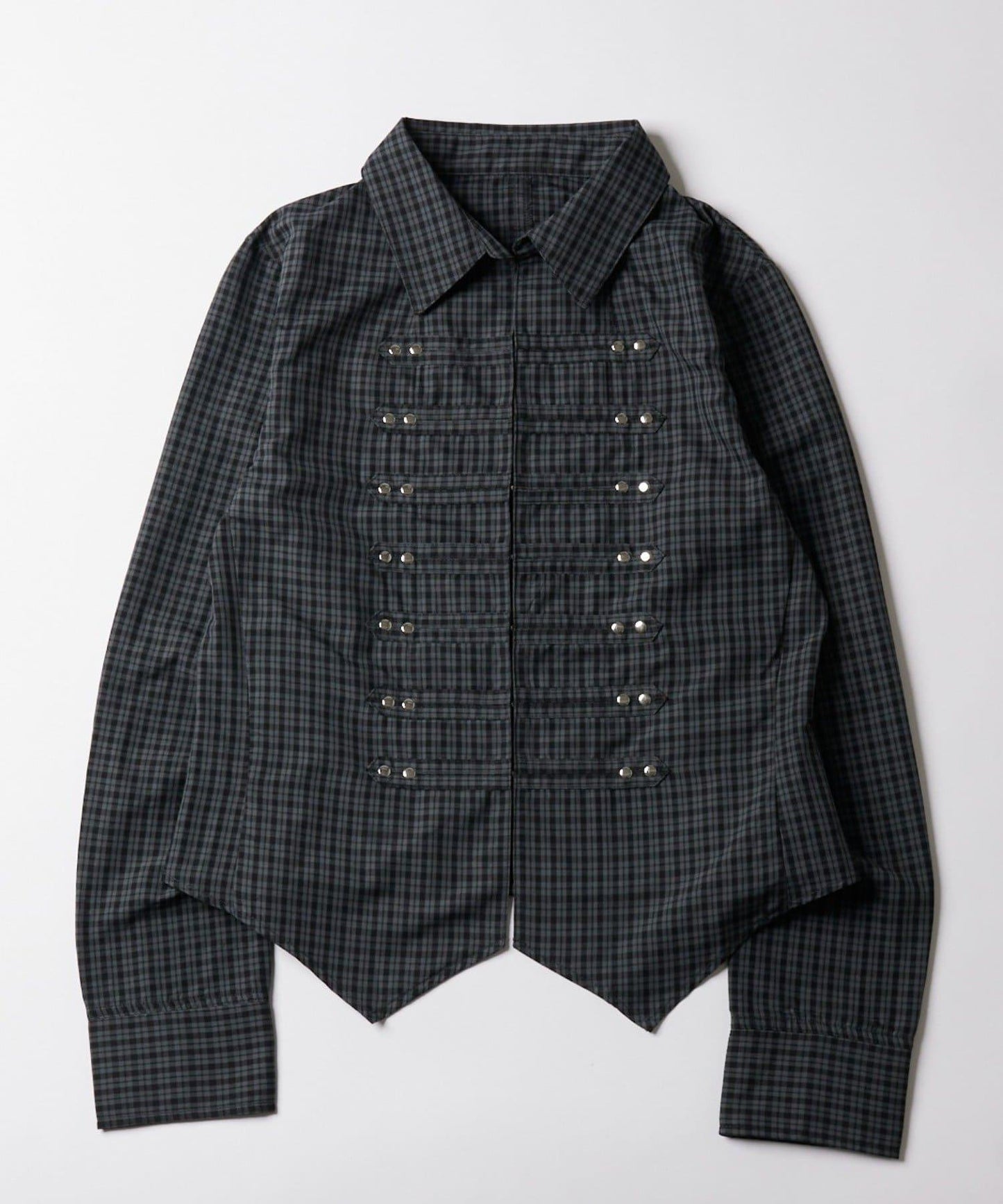 拿破崙風設計 修身襯衫