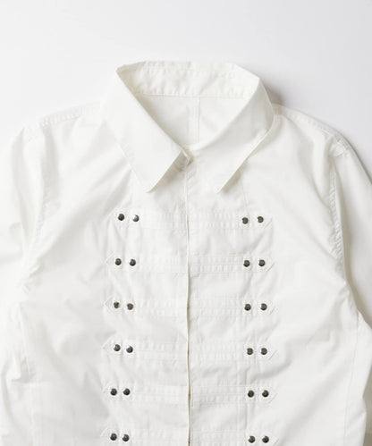 拿破崙風設計 修身襯衫