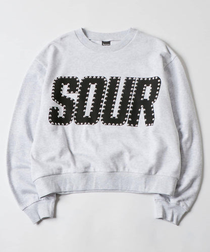 Sourcream SOUR鉚釘圓領衛衣
