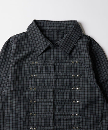 拿破崙風設計 修身襯衫