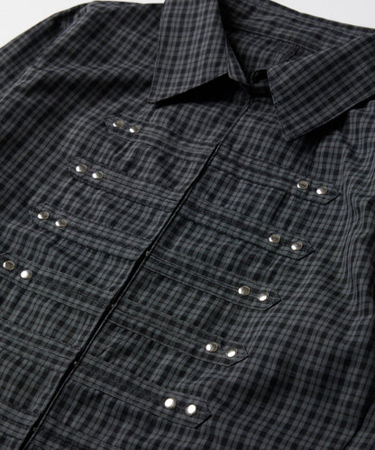 拿破崙風設計 修身襯衫