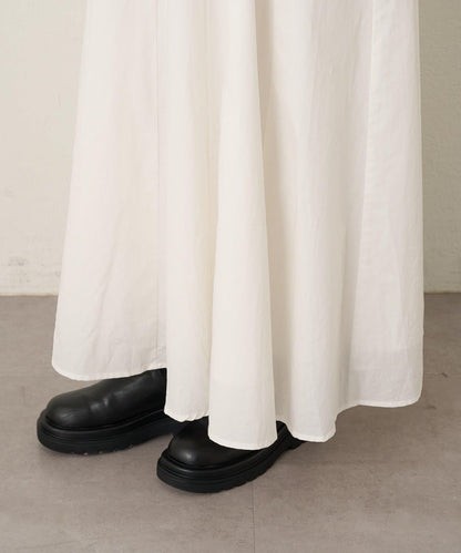 寶石裝飾吊帶連衣裙