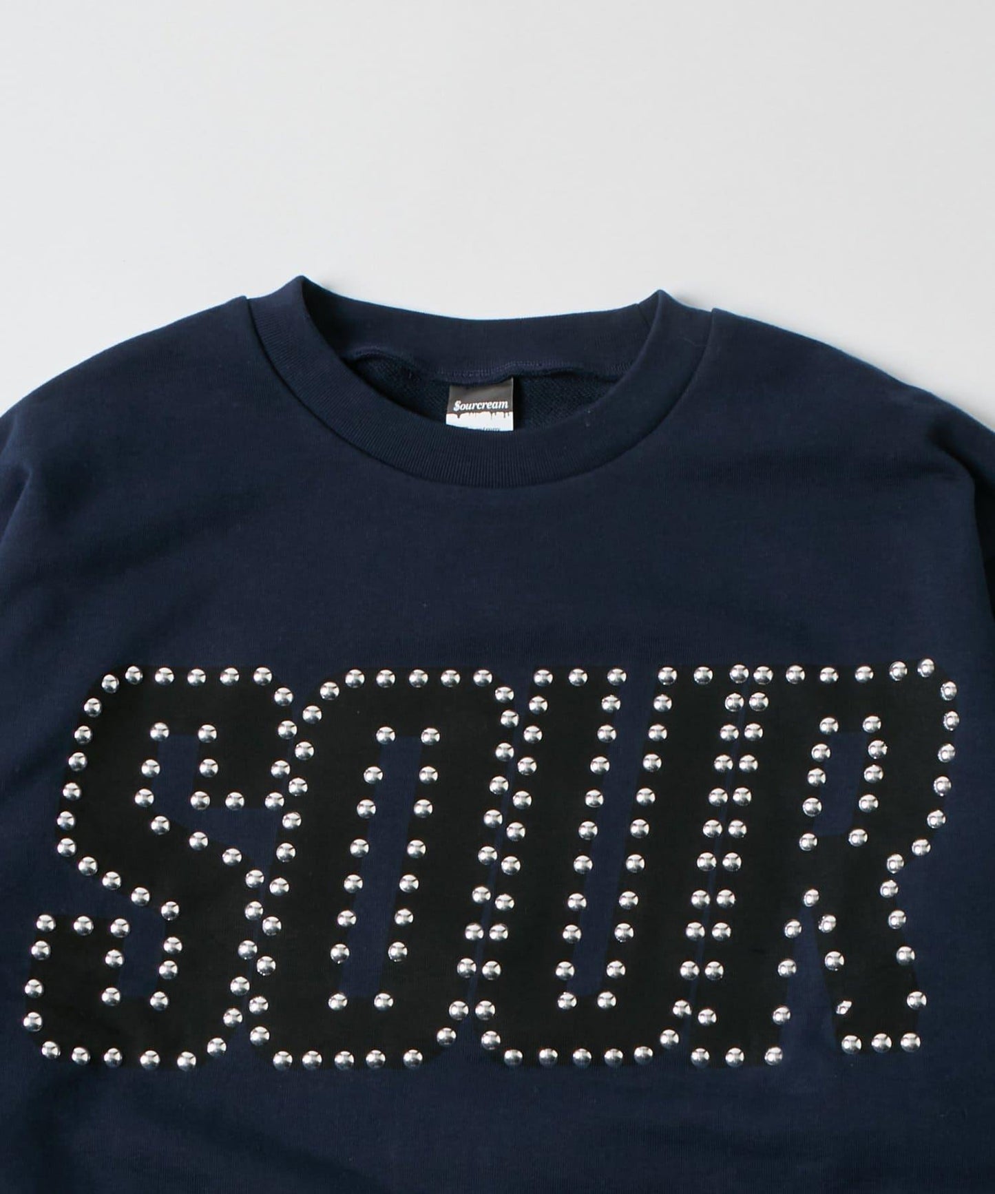 Sourcream SOUR鉚釘圓領衛衣