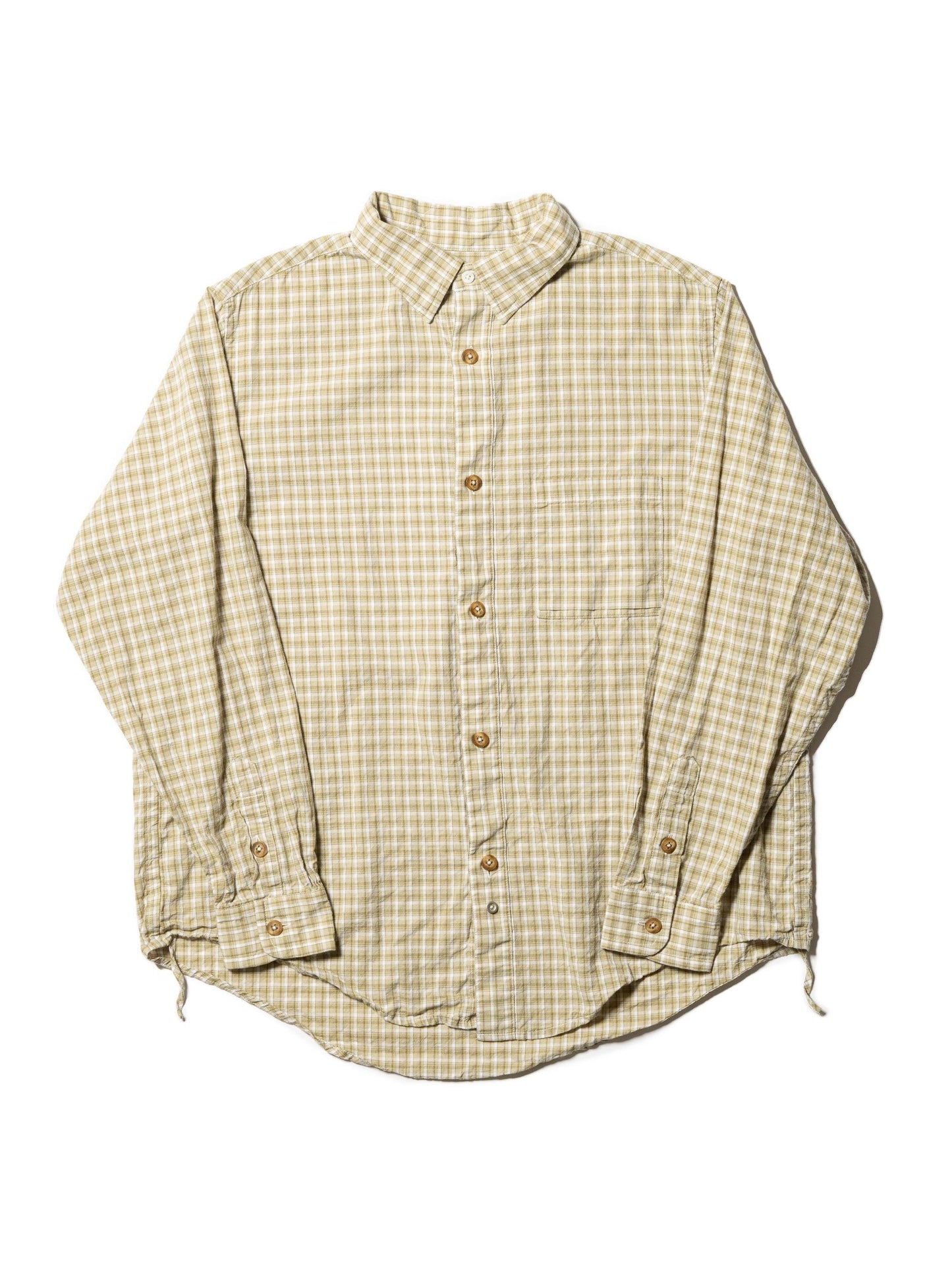 格紋 COTTON BROAD CHECK ORGANIZED B.D.SHIRT 純棉襯衫