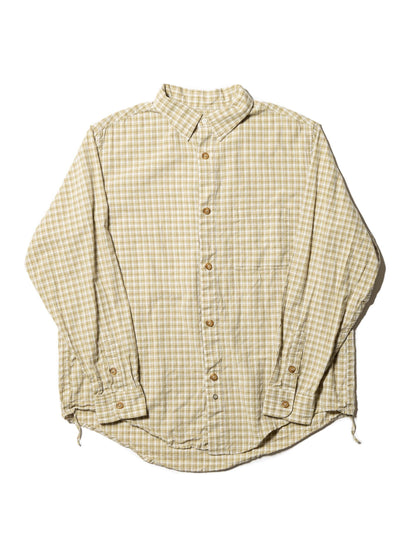 格紋 COTTON BROAD CHECK ORGANIZED B.D.SHIRT 純棉襯衫