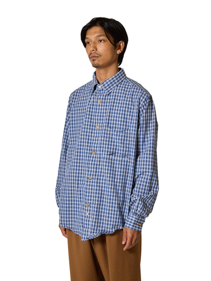 格紋 COTTON BROAD CHECK ORGANIZED B.D.SHIRT 純棉襯衫