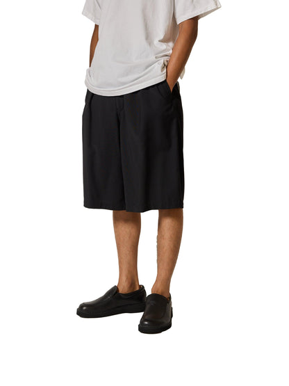 彈力羅緞直筒休閒褲 RESEARCHED 3/4 EASY SLACKS / REGGIANI W.SATIN