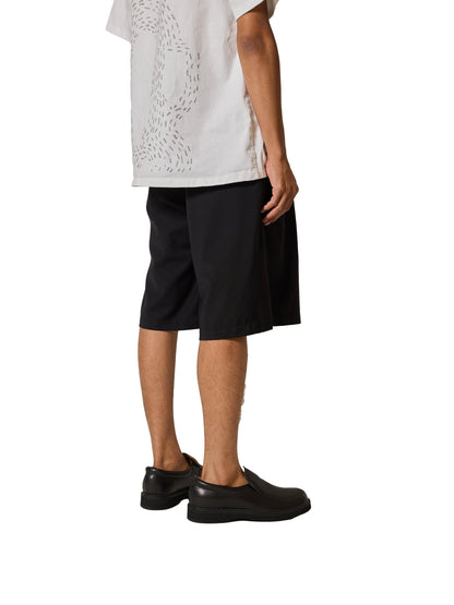 彈力羅緞直筒休閒褲 RESEARCHED 3/4 EASY SLACKS / REGGIANI W.SATIN