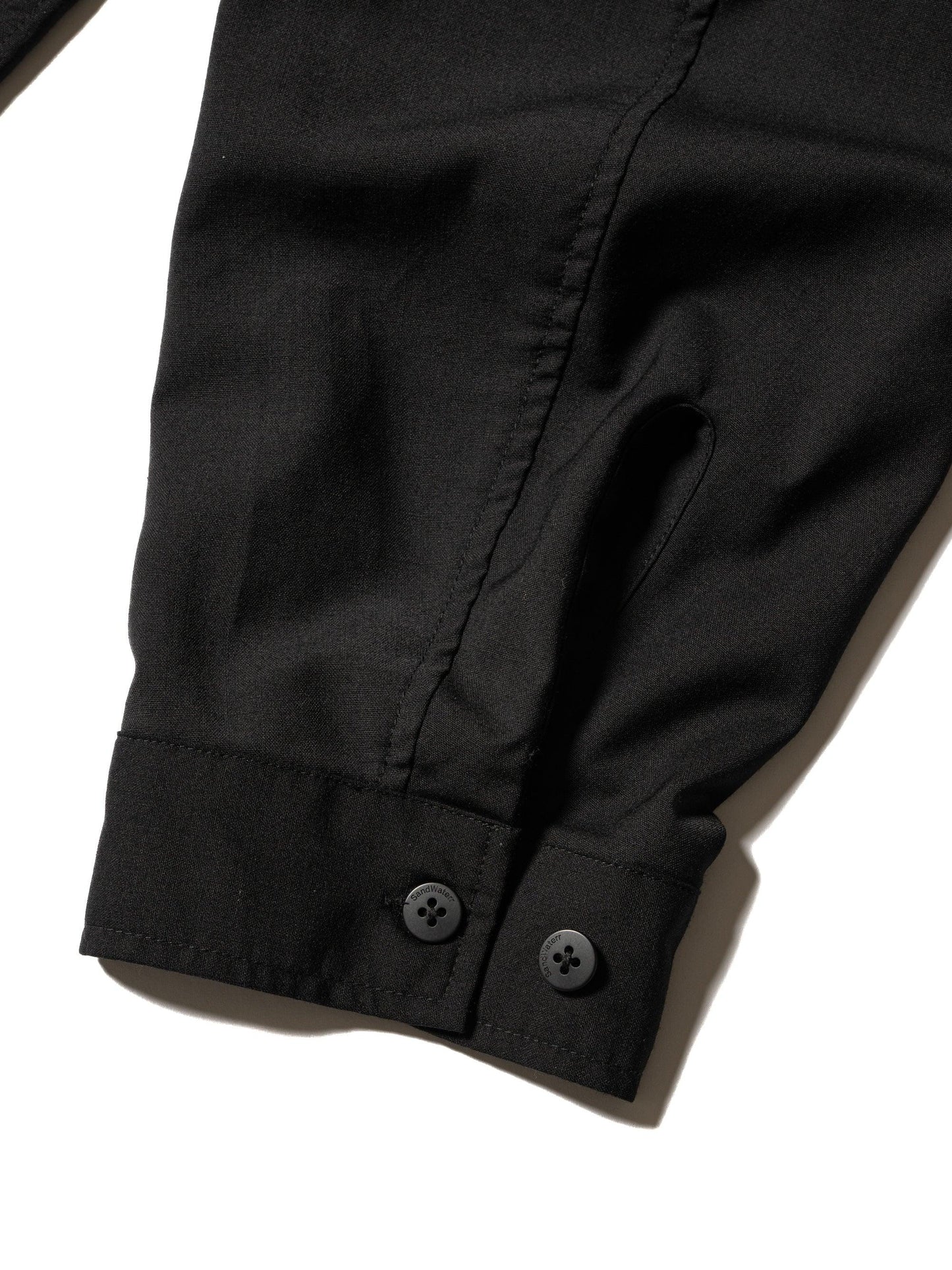 半拉鍊設計 REGGIANI W.SATIN 襯衫