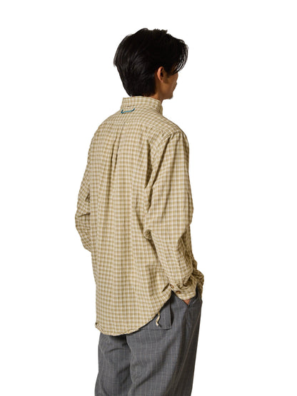 格紋 COTTON BROAD CHECK ORGANIZED B.D.SHIRT 純棉襯衫