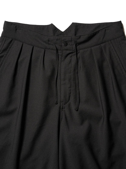 彈力羅緞直筒休閒褲 RESEARCHED 3/4 EASY SLACKS / REGGIANI W.SATIN