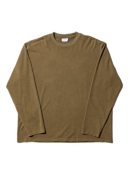 寬鬆長袖 針織棉質 ORGANIZED BAGGY TEE LS T恤