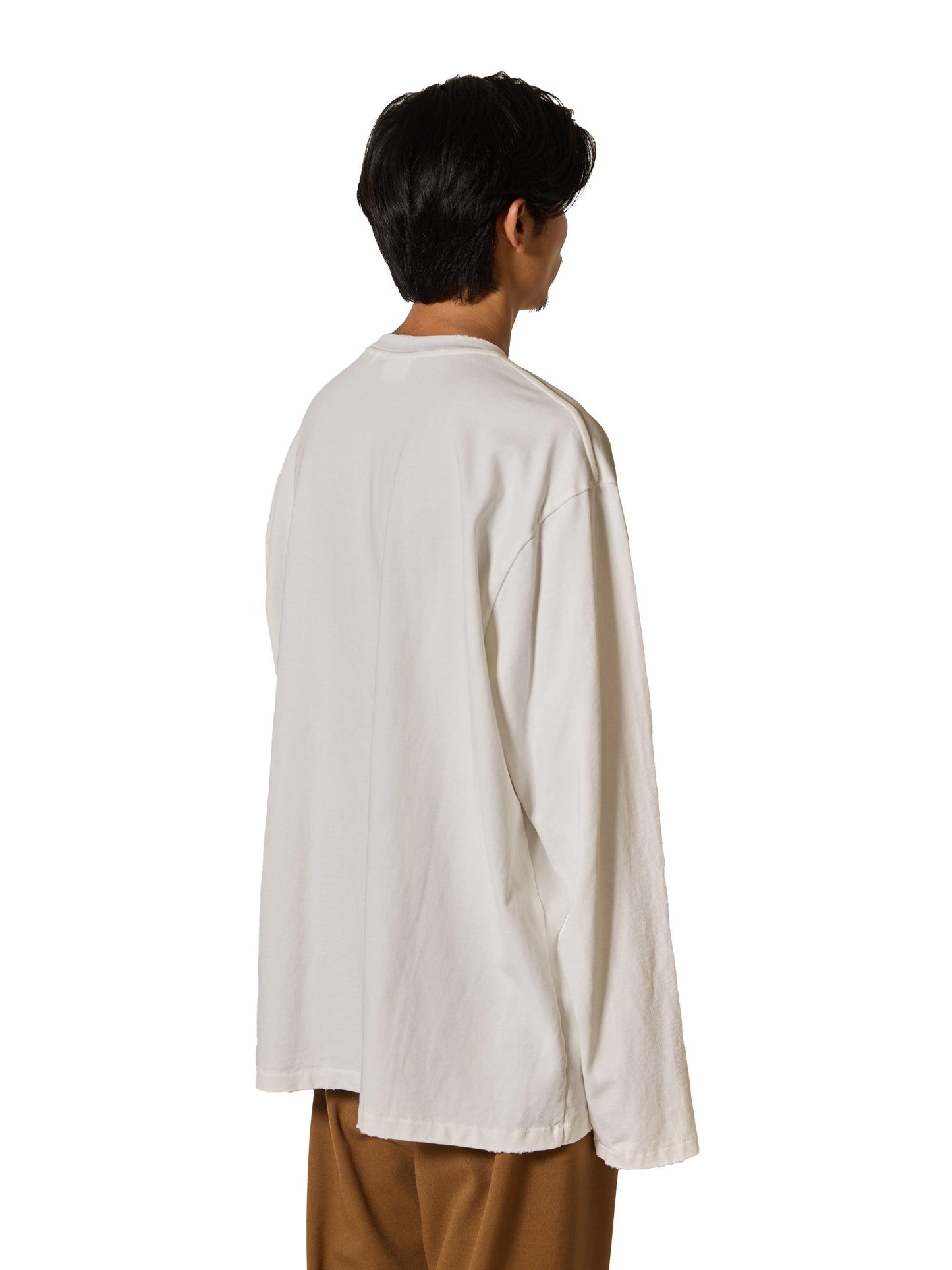 寬鬆長袖 針織棉質 ORGANIZED BAGGY TEE LS T恤