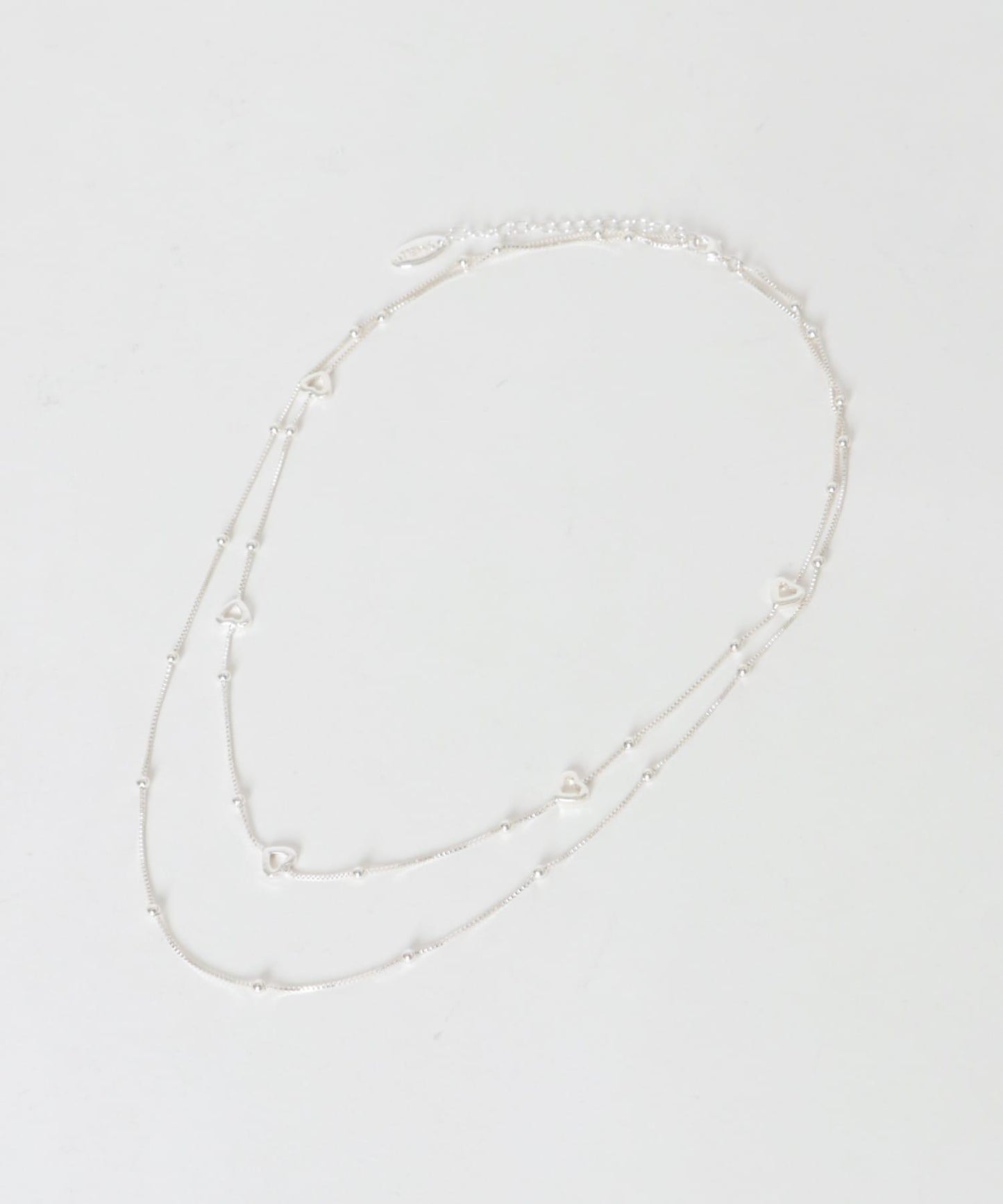 心形拼接疊戴項鍊