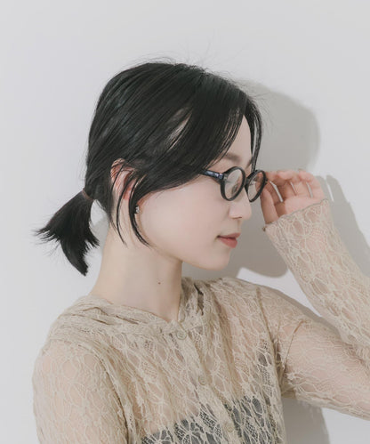 橢圓纖細金屬框 眼鏡