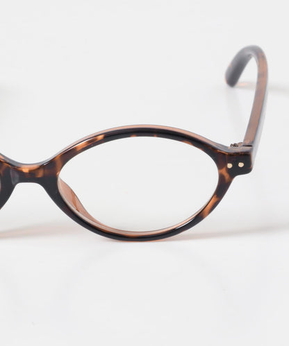 橢圓纖細金屬框 眼鏡