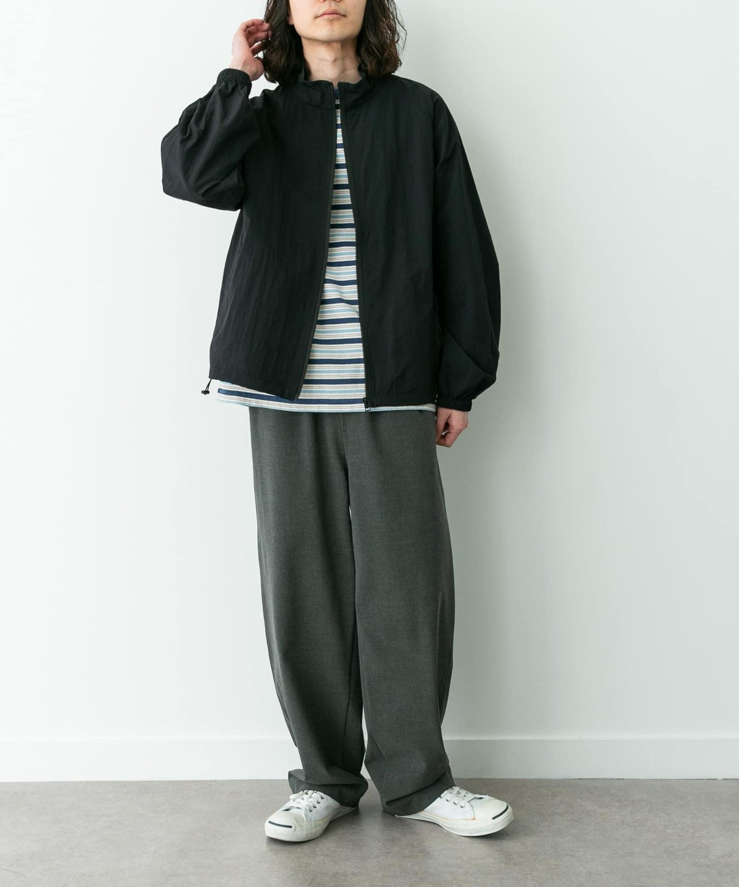 防潑水 基礎立領 夾克