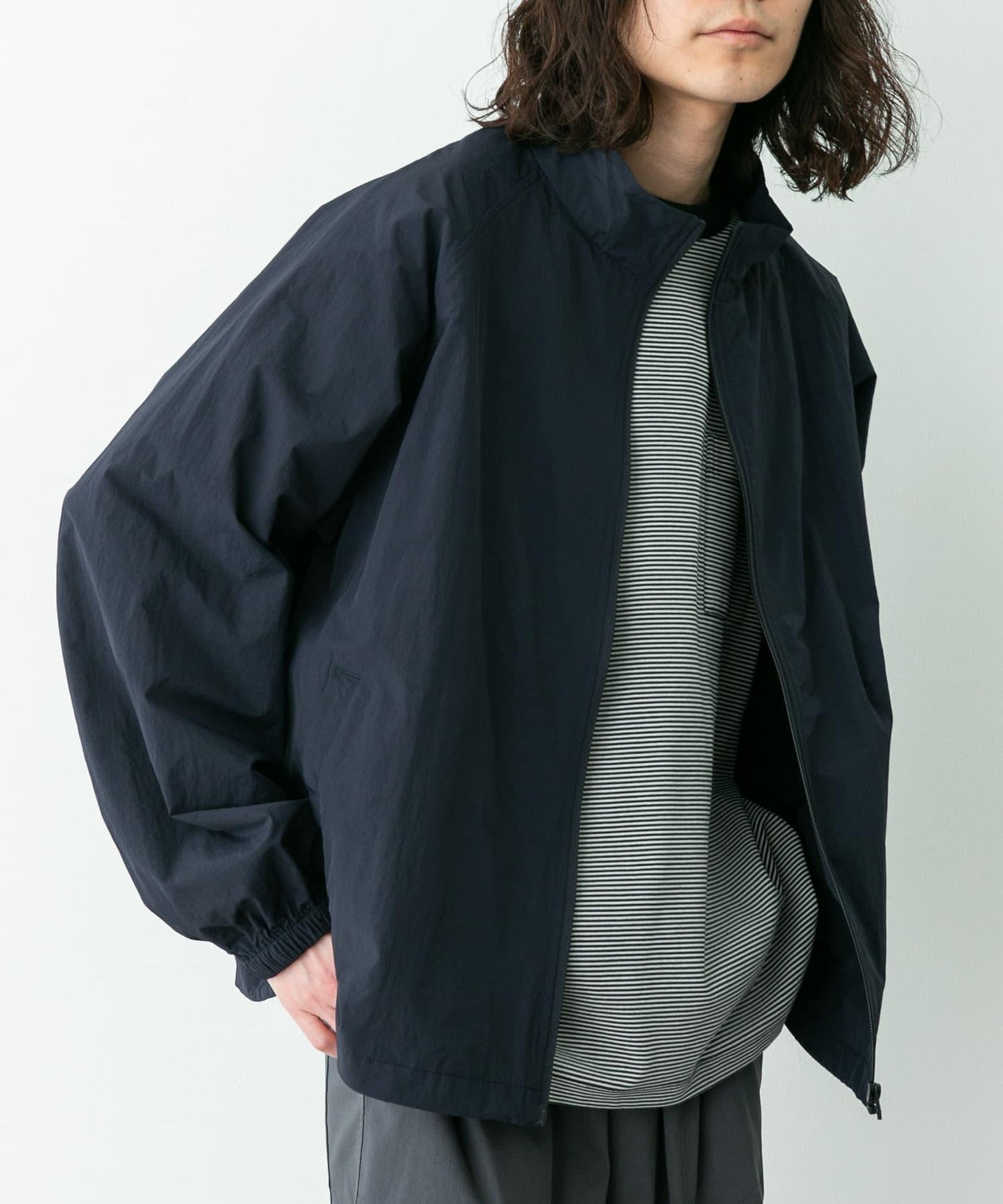 防潑水 基礎立領 夾克