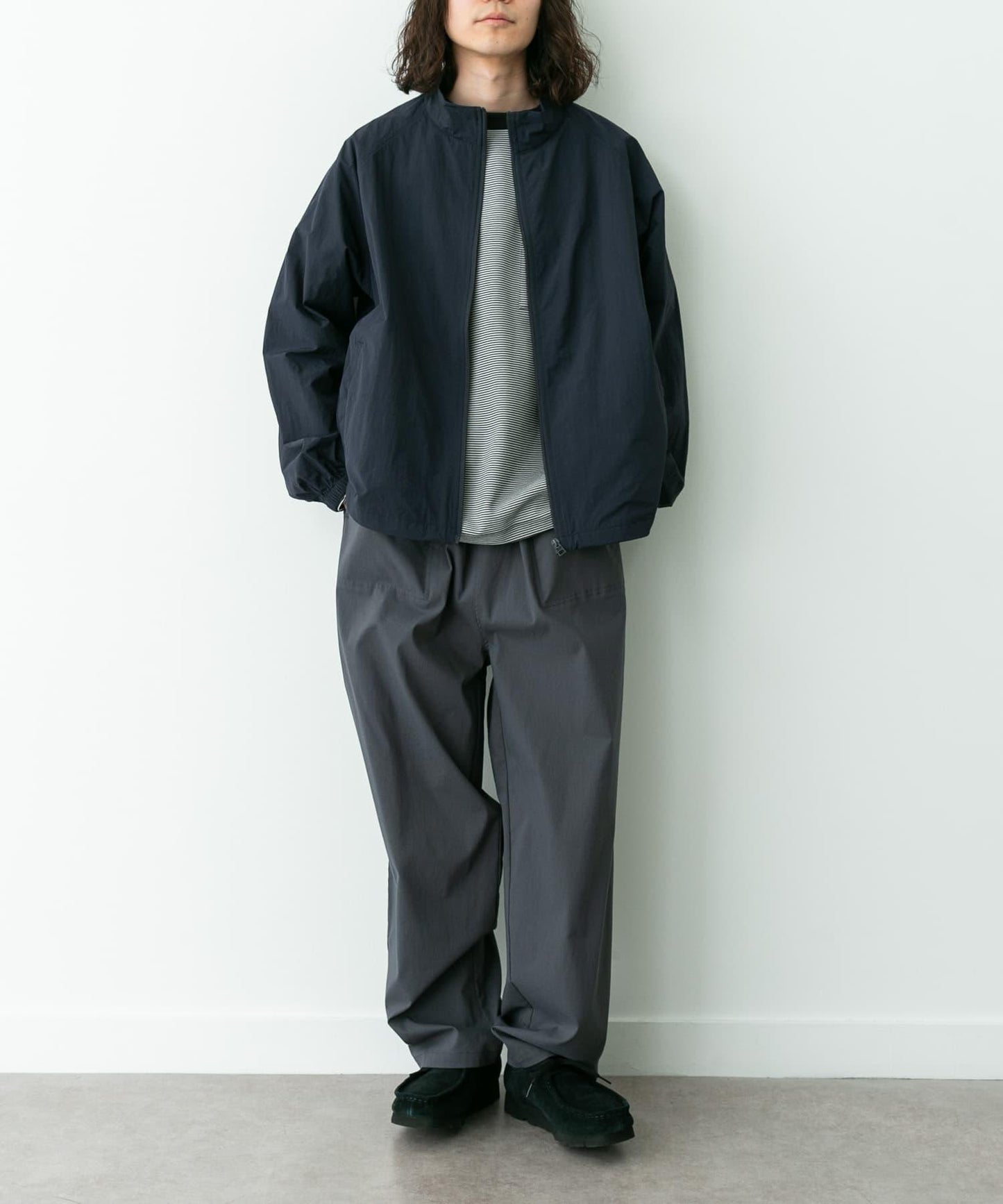 防潑水 基礎立領 夾克