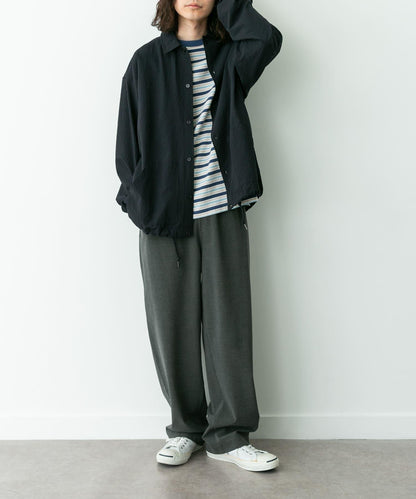 泡泡紗面料教練夾克