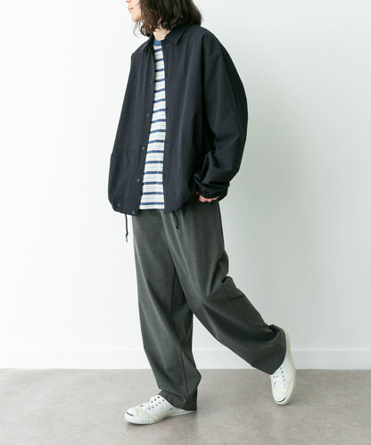 泡泡紗面料教練夾克