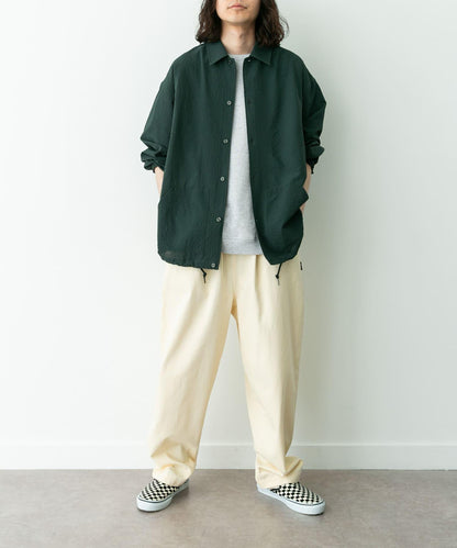 泡泡紗面料教練夾克