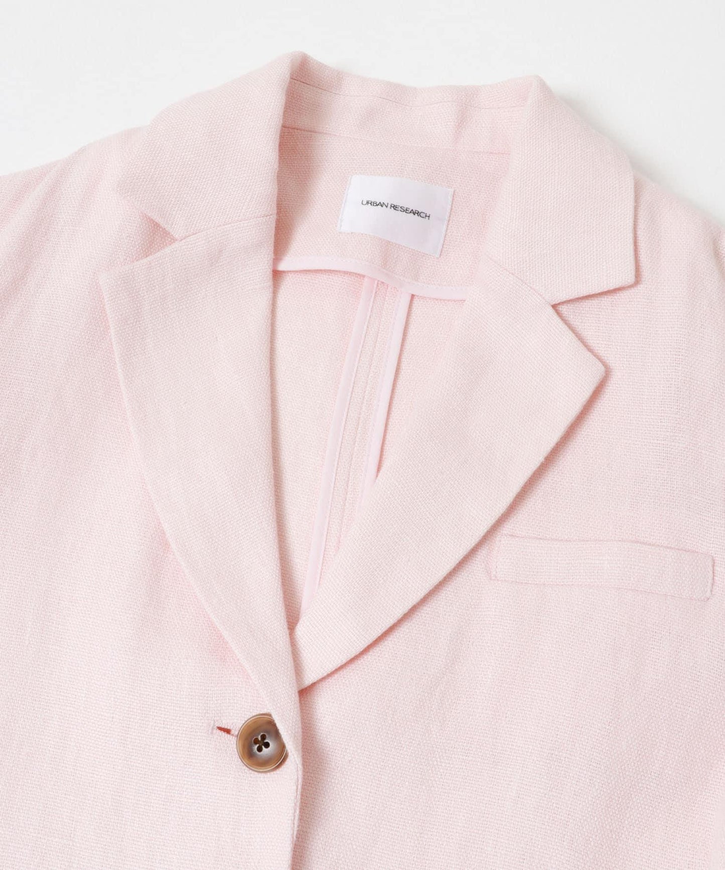 亞麻混紡牛津面料 修身剪裁 西裝外套