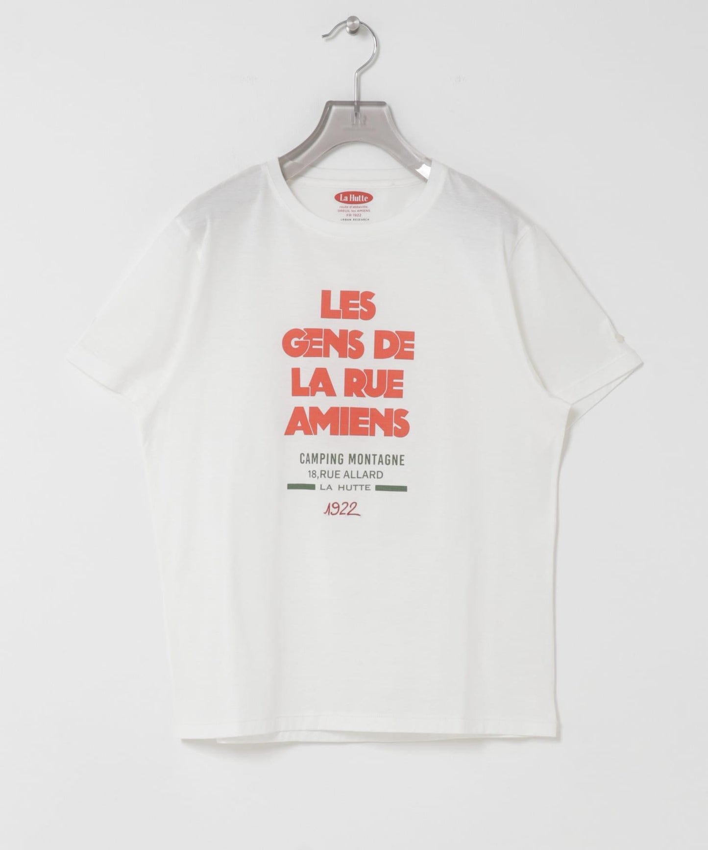 聯名 La Hutte×URBAN RESEARCH 合作款 T恤