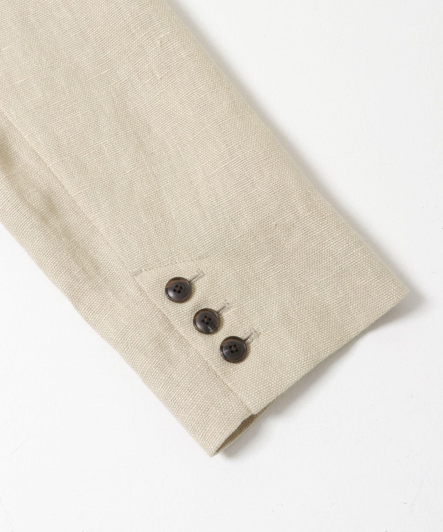 亞麻混紡牛津面料 修身剪裁 西裝外套