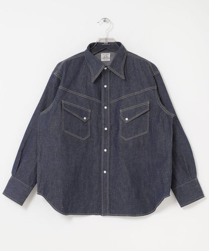SAINT M×××××× BBJ DENIM SHIRTS 牛仔襯衫
