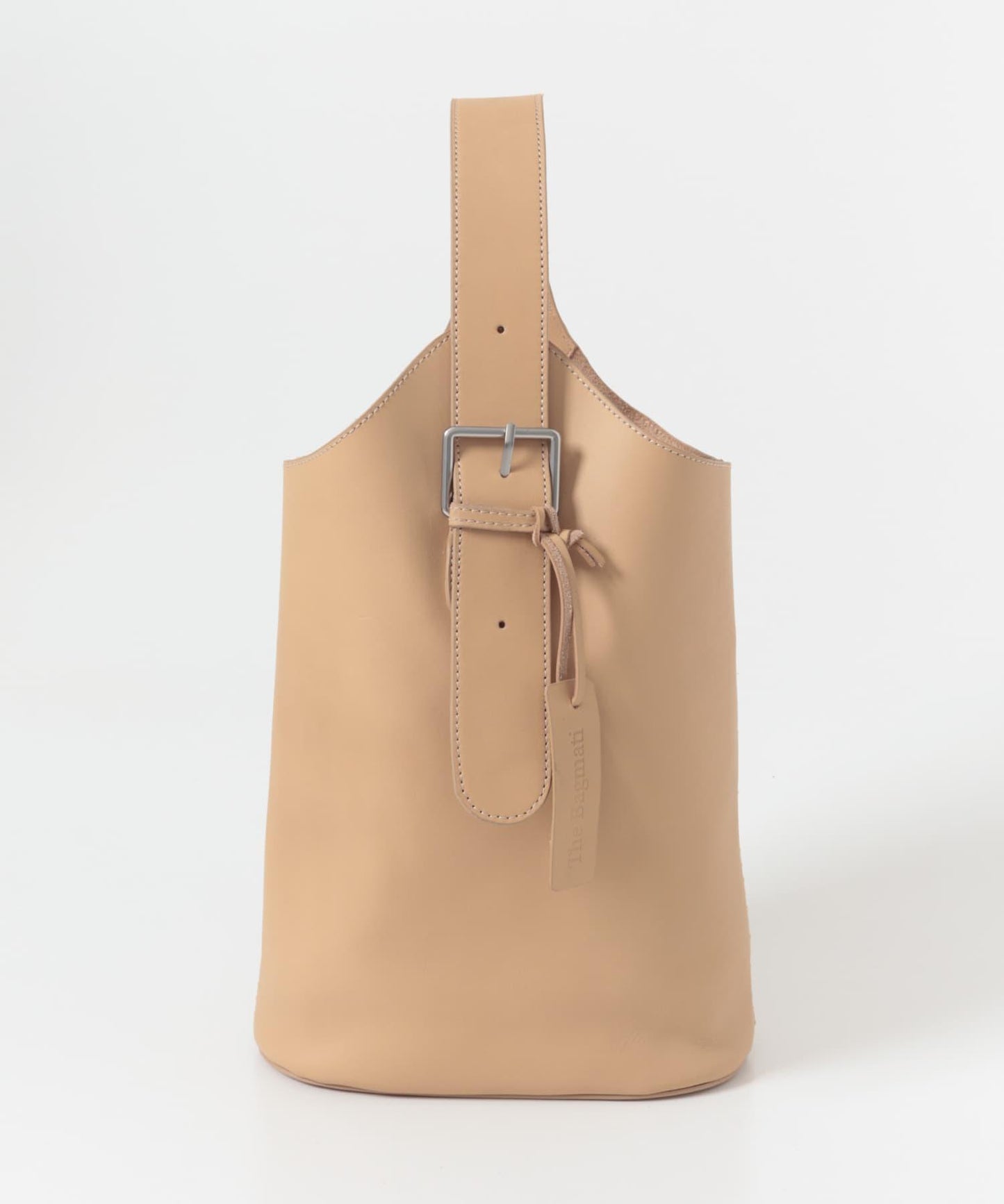 部分聯名配色 BAGMATI 皮革單肩包